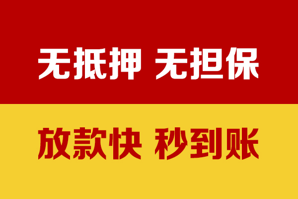 成都武侯区小额信用贷款